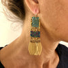 Odisea Earrings blue - MIMI SCHOLER