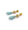 Chinese Knot Studs light blue - MIMI SCHOLER