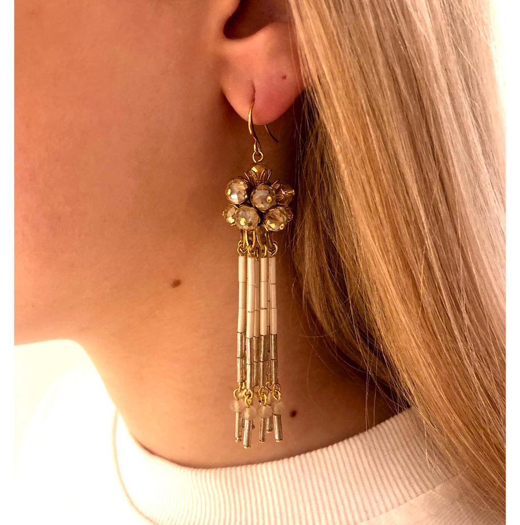 Medusa Earrings rose - MIMI SCHOLER