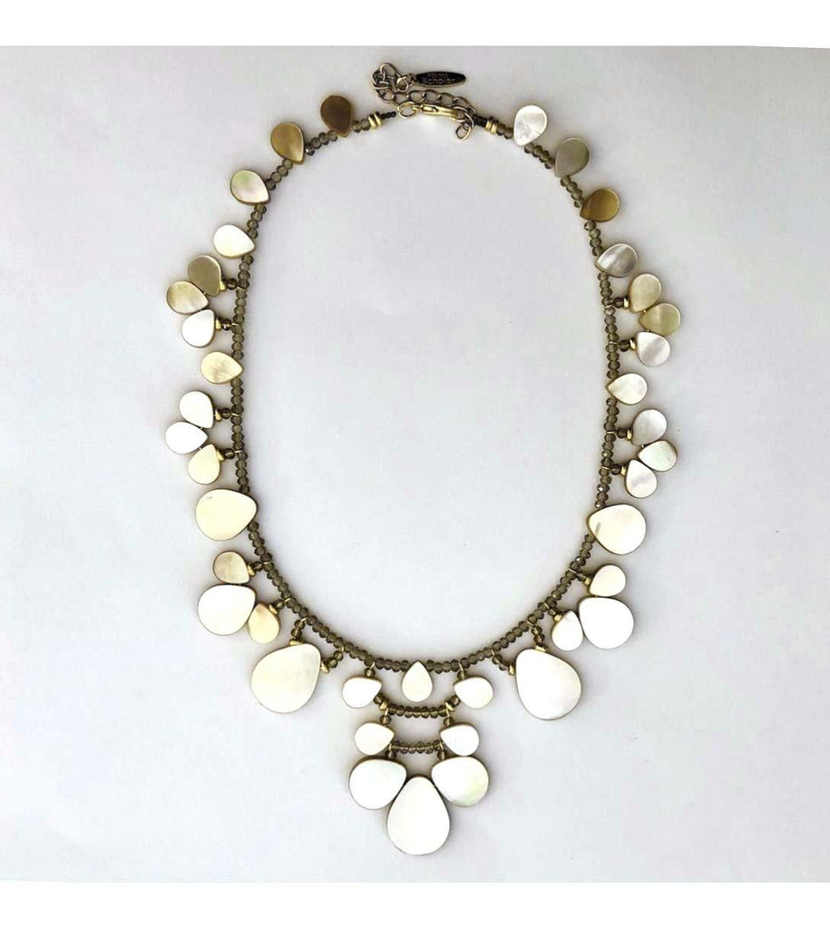Mother of Pearl Necklace - MIMI SCHOLER