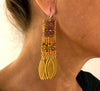 Odisea Earrings orange/rose - MIMI SCHOLER