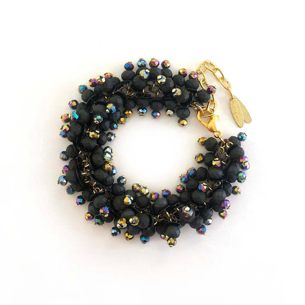Saba Bracelet black/multicoloured - MIMI SCHOLER